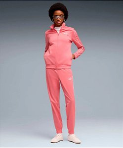 Agasalho Feminino Puma Poly Suit-Rosa 190425