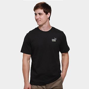 Camiseta Masculina  Puma EST.1948 Logo-Preta 69178001