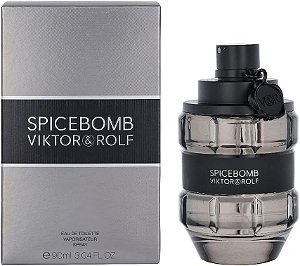 Perfume  Masculino  Viktor & Rolf Spicebomb-Eau de Toilette 90ml