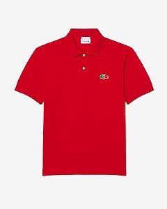 Polo Masculina Lacoste Edição  Portugal-Vermelho PH5028