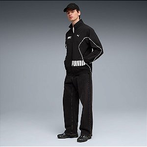 Jaqueta Puma Masculina Sport Woven Relaxed Track-Preta 69217301