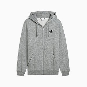 Moletom Puma Masculino Ess Small Com Capuz-Cinza 68258603