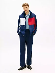 Jaqueta Tommy Hilfiger Masculina Sustainable-Azul Marinho XM07278