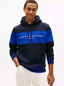 Moletom Tommy Hilfiger Masculino-Azul  XM07455400