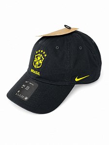 Boné Masculino Nike Seleção Brasileira CBF-Preto