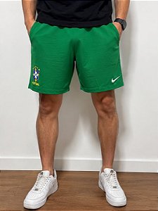 Bermuda Masculina Nike Seleção Brasileira-Verde CW3857