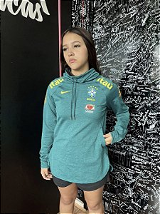 Jaqueta Nike Feminino CBF Seleção Brasileira (Corte Justo)-Verde 927213