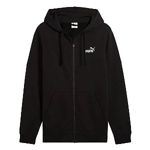 Moletom Puma Masculino ESS Full- Zip - Preto 682586