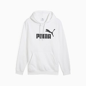 Moletom Puma Masculino Essentials No. 1 Logo- Branco 68257002