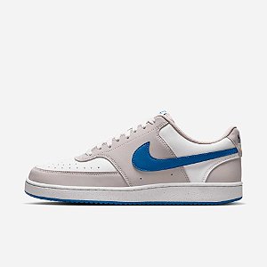 Tênis Nike Masculino Court Vision Low - cinza/azul/branco IM0459103