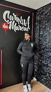 Agasalho Feminino Nike Seleção Brasileira-Preto FJ3029010