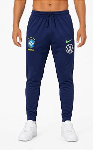 Calça Nike Masculina Dri- Fit Seleção Brasileira - Azul Marinho DR4855499