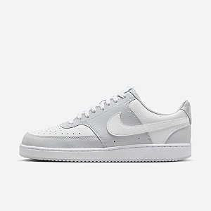 Tênis Nike Masculino Court Vision Low - Branco/cinza HM9862002