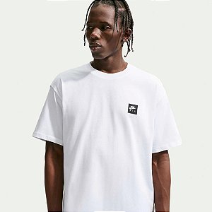 Camiseta Masculina Nike Sportswear Air Box-Branca IR8021100