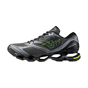 Tênis Masculino Mizuno Wave Prophecy LS-Chumbo/Verde D1GA333709
