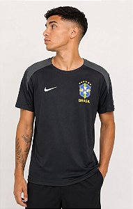Camiseta Nike Masculina Seleção Brasileira-Preta FN2399010