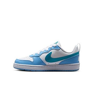 Tênis Nike Unissex Court Borough Low -Branco/Azul IV5820100