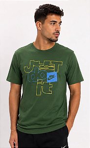 Camiseta Nike Masculina Sportswear JDI Club-Verde  IM9337323