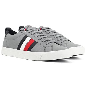 Tênis Masculino Tommy Hilfiger Dino 9A-Cinza THPCO