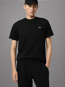 Camiseta Masculina  Lacoste Sport- Preta TH241023