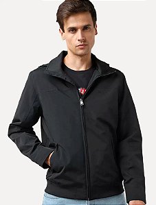 Jaqueta Tommy Hilfiger Masculina Sustainable- Preta MW0MV37808