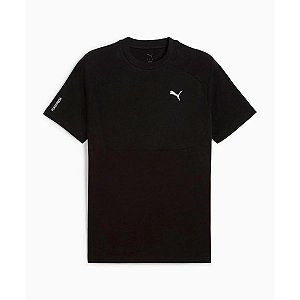 Camiseta Masculina Puma Tech  Essentials-Preta 69394601