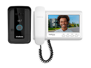 VIDEO PORTEIRO COM MONOFONE IVR 7 ID - PRETO/BRANCO