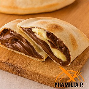CALZONE MASSA BRANCA DOIS AMORES