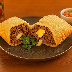 PASTEL FRITO CARNE C/ OVO