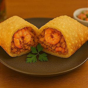 PASTEL FRITO CAMARÃO