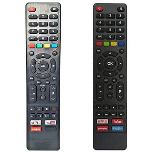 Controle Tv Multilaser Smartv Apenas Para Tl016, Tl11 ,tl012