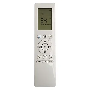 Controle Remoto Compatível com Ar Springer Midea Rg10A4D/Bgef/Rg10A2(B2S)/Bgefu1
