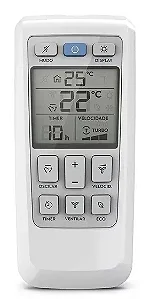 Controle Remoto Compatível com Ar Condicionado Split Inverter Electrolux YAZ1F1