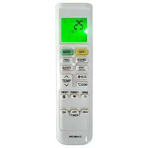 Controle Remoto Compatível com Ar Condicionado Daikin ARC480A12/13/11