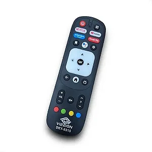 Controle Remoto Compatível com Tv Vizzion Smart Android Br58gua/Br32d
