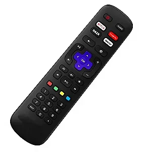 Controle Remoto Compatível com Tv Aoc Roku 43S5195/78G com Netflix