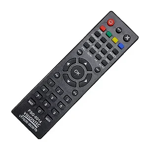 Controle Remoto Compatível com Conversor Visiontec VT7500