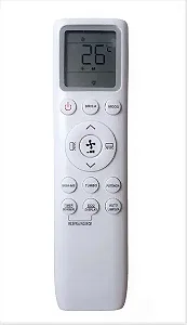 Controle Remoto Compatível com Ar Condicionado Tcl Elite Séries A1 e A2 Inverter
