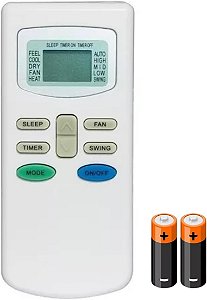 Controle Remoto Ar Condicionado Split Philco Cra01
