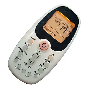Controle Remoto Compatível com Ar Condicionado Midea R06-BGCE