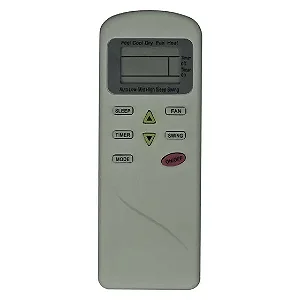 Controle Remoto Compatível com Ar Condicionado Elgin
