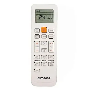 Controle Remoto Compatível com Ar Condicionado Samsung Vírus Doctor