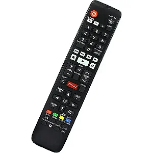 Controle Remoto Compatível com Dvd Blu-Ray Samsung 02408A, HT-E5550