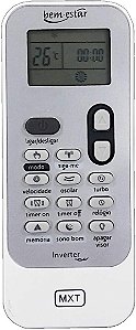 Controle Remoto para Ar Condicionado Consul Bem Estar Inverter
