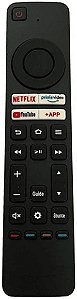 Controle Remoto TV Aiwa AW-TV-32-BL-01 / AW-TV-43-BL-01 / AW-TV-50-BL-01 (Smart TV)