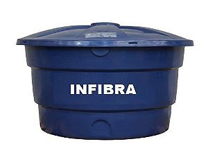 Caixa D´Água 500L Infibra Permatex Com Tampa - Polietileno