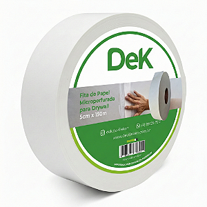 Fita de Papel para Drywall - Rolo 50mm (5cm) x 150m