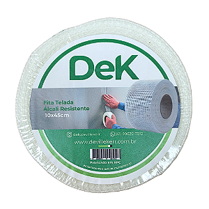 Fita fibra de vidro para juntas (álcali resist.) 10cm x 45m