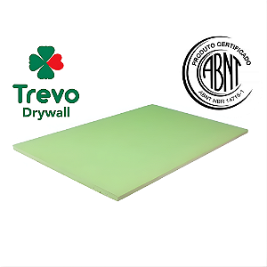 Gesso Acartonado RU Drywall 1,20m x 1,80m - Trevo