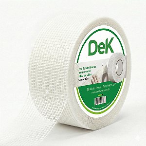 Fita Telada Branca Fibra de Vidro para Drywall 5cm x 90m